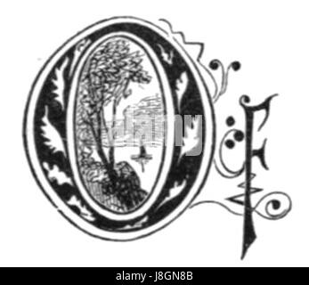 Il s'agit d'une page du texte "Forest Hymn", peut-être un ouvrage de littérature, de poésie ou de philosophie axé sur la nature et l'environnement. Le texte pourrait réfléchir sur la relation entre l'humanité et le monde naturel. Banque D'Images