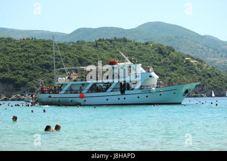 Bella Vraka Beach - Sivota, Grèce Banque D'Images