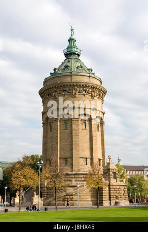 Wasserturm mannheim Banque D'Images