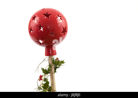 Boule de Noël avec des étoiles Banque D'Images