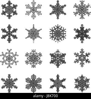 Isolés, hiver, neige, graphique, de coke, de cocaïne, de matériel, d'une drogue, d'anesthésie, Banque D'Images