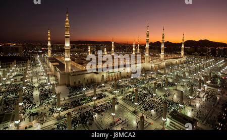 Al-Masjid An-Nabawi Banque D'Images