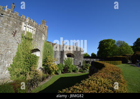 Château de Walmer, Côte du Kent Banque D'Images