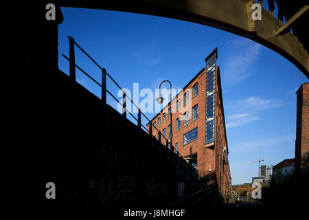 Développement d'Eastgate mill sur le Castlefield p16, gtr Manchester, UK. Banque D'Images