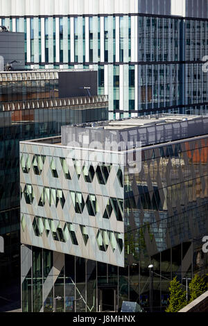 Le numéro un de l'Avenue monument moderne bureau de développement dans Spinningfileds , Gtr Manchester, UK. Banque D'Images