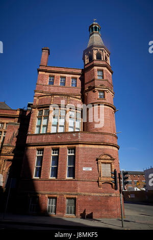 Sheena Simon Campus de l'Université de Manchester. Construit en 1897, le La Central High School et a été ouverte par le duc de Devonshire, Whitworth Manchester Str Banque D'Images