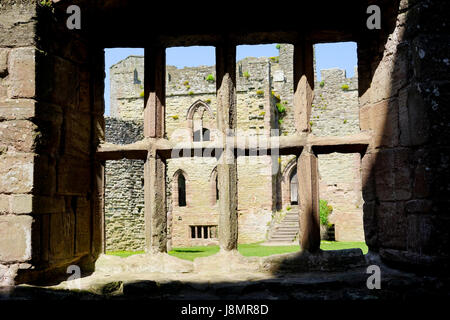 Ludlow Castle, Ludlow, Shopshire, England, UK. Banque D'Images