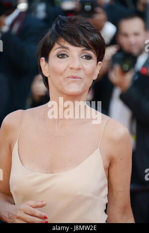 Cannes, France. 28 mai, 2017. CANNES, FRANCE - 28 MAI : Florence Foresti assiste à la cérémonie de clôture de la 70e assemblée annuelle du Festival du Film de Cannes au Palais des Festivals le 28 mai 2017 à Cannes, France. Credit : Frederick Injimbert/ZUMA/Alamy Fil Live News Banque D'Images