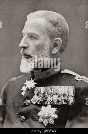 Carol I, 1839 - 1914, né le prince Karl de Hohenzollern-Sigmaringen. Souverain de la Roumanie. L'histoire de Hutchinson de l'ONU, publié en 1915. Banque D'Images