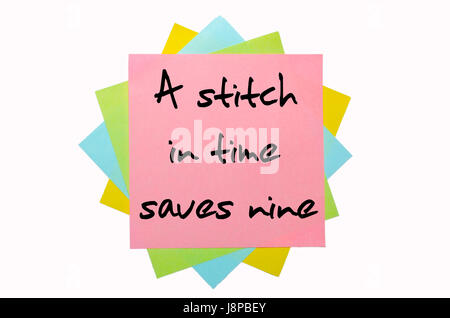 Remarque, mémo, couleur, sage, attentif, alerte, friendly, teachably, concis, Banque D'Images