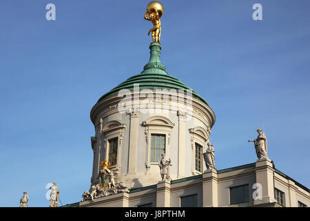 Potsdam, autrefois, l'hôtel de ville, communauté, village, ville de marché, vieux, constructeur, Banque D'Images