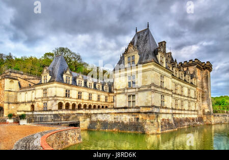 Château de Villandry, un château dans la vallée de la Loire, France Banque D'Images