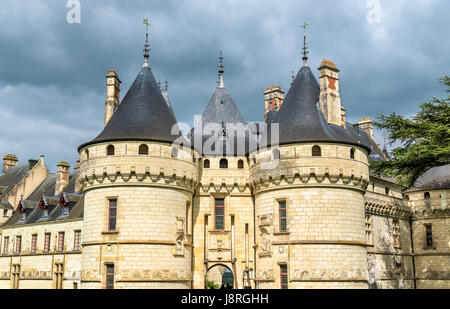 Château de Chaumont-sur-Loire, un château dans la vallée de la Loire France Banque D'Images