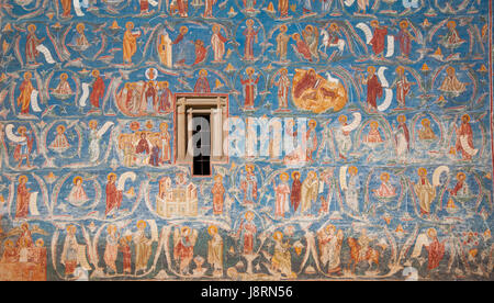 Historique, religieuse, église, monument, de la culture, de la couleur, de la fenêtre, un hublot, Banque D'Images