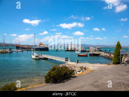 Beauty Point port sur la Rivière Tamar en Tasmanie Banque D'Images