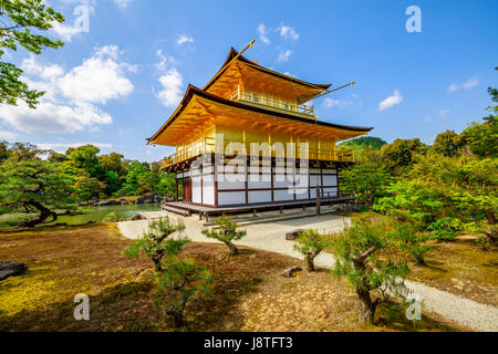 Kyoto Temple Rokuon-ji Banque D'Images