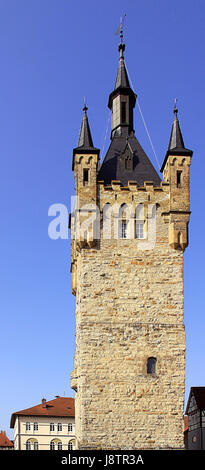 Blue Tower à bad wimpfen Banque D'Images