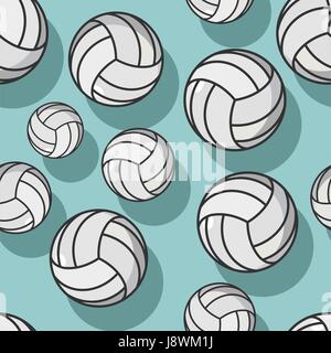 Volley-ball. transparente Ornement accessoire sport. Volley-ball l'arrière-plan. La texture pour équipe sportive jeu avec balle Illustration de Vecteur