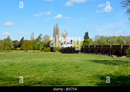 Village de Great Barford dans Bedfordshire Angleterre Banque D'Images