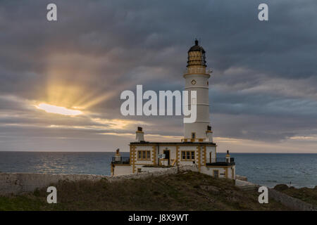 Corsewall Lighthouse Galloway Ecosse Banque D'Images