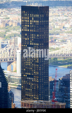 Trump World tower gratte-ciel résidentiel Manhattan New York USA Banque D'Images