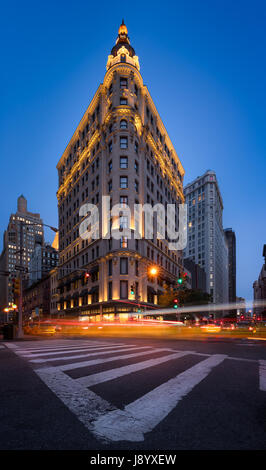 L'hôtel NoMad au crépuscule sur Broadway dans le quartier Flatiron. Midtown, Manhattan, New York City Banque D'Images