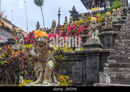 Pura Besakih, Bali, Indonésie, Asie Banque D'Images