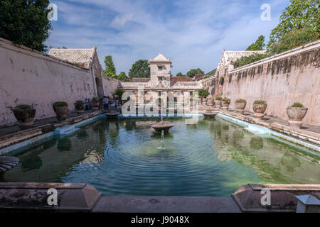 Palais aquatique Taman Sari,, Yogyakarta, Java, Indonésie, Asie Banque D'Images