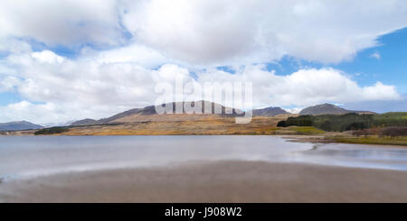 La beauté du paysage écossais à Loch Tulla, hauts plateaux du centre, l'Argyll and Bute, Ecosse, Royaume-Uni. Banque D'Images