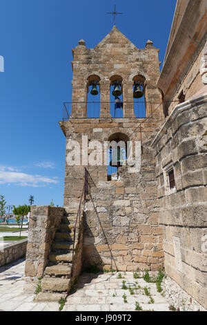 Zante l'église d'Agios Nikolaos à la place Solomos Banque D'Images