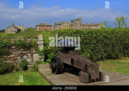 Le Château de Pendennis, Falmouth, Cornwall, Angleterre, Royaume-Uni Banque D'Images