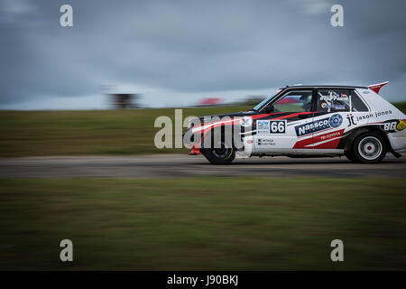 La Barbade 2017 Rallye- Flow Roi de la Colline Banque D'Images