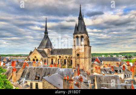 Saint Nicholas church à Blois, France Banque D'Images