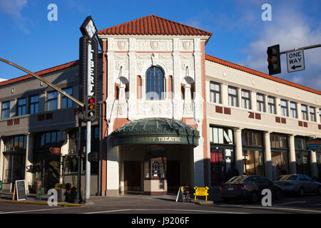 Liberty Theater, Astoria, Oregon, USA, Amérique Latine Banque D'Images