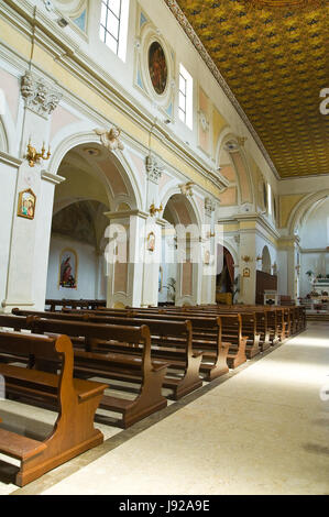 Cathédrale d'Annunziata. Tursi. La Basilicate. L'Italie. Banque D'Images