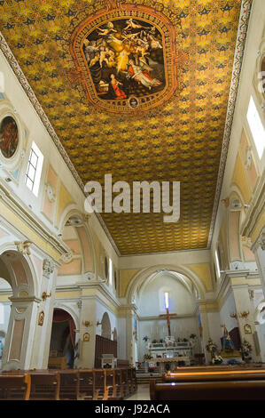 Cathédrale d'Annunziata. Tursi. La Basilicate. L'Italie. Banque D'Images