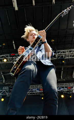 Napa, Californie, le 28 mai 2017 - Indie / Punk de SWMERS BottleRock au Festival - Crédit photo : Ken Howard/Alamy Banque D'Images