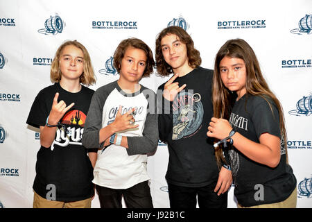 Napa, Californie, le 28 mai 2017 - Le casque en BottleRock le Festival - Crédit photo : Ken Howard/Alamy Banque D'Images