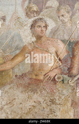 Achilles Briseis HOMME Napoli Inv9105 n02 Banque D'Images