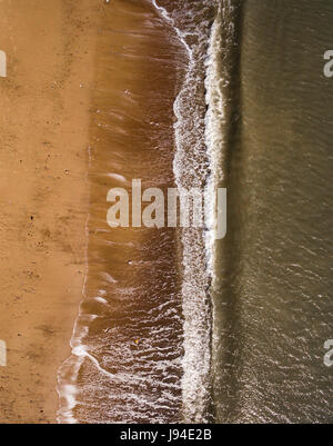 Sandsend merveilleux près de Whitby, dans le Yorkshire du Nord Banque D'Images