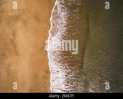 Sandsend merveilleux près de Whitby, dans le Yorkshire du Nord Banque D'Images