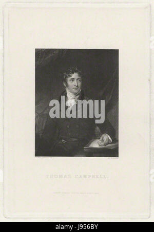 Thomas Campbell par John Henry Robinson, d'après sir Thomas Lawrence Banque D'Images