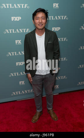 New York, États-Unis. Le 05 juin, 2017. New York, NY USA - 5 juin 2017 : Hiro Murai assiste à l'Atlanta pour votre examen de dépistage par FX Network à Zankel Hall Carnegie Hall Crédit : lev radin/Alamy Live News Banque D'Images