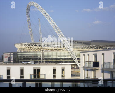 Vue de Wembley Banque D'Images