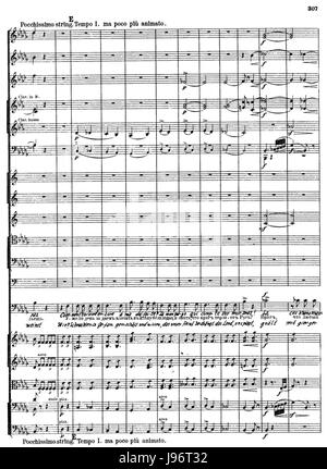 Le Prince Igor 13 score 15 Aria Banque D'Images