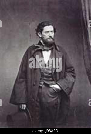 Les Rangers du Texas le Capitaine John Coffee Hays Banque D'Images