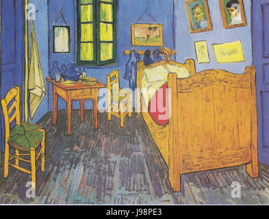 Schlafzimmer Vincent Van Gogh à Arles2 Banque D'Images