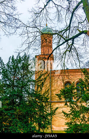 Berlin, Nikolskoe : Kirche St. Peter und Paul Banque D'Images