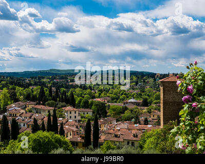 Florence, Italie - 19 avril 2017 - Jardins de Boboli à Florence, Italie. Banque D'Images