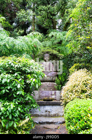 Statue de Bouddha au Ryoan-ji à Kyoto au Japon Banque D'Images